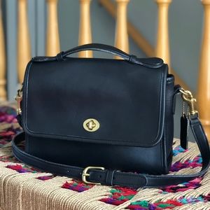 Vintage Coach Court Bag